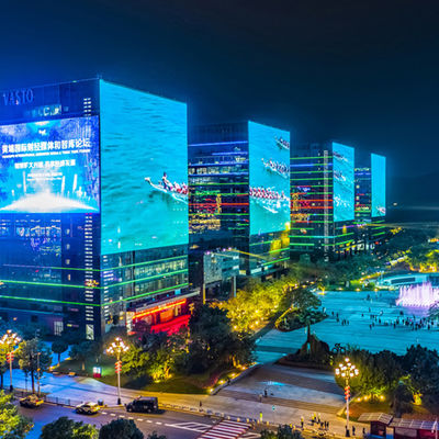 จอแสดงผลโมดูล LED กลางแจ้งเชิงพาณิชย์ขนาด 320 × 320 มม. P8 พร้อมกระบวนการ DIP 3 In 1
