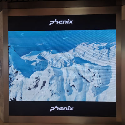 640 × 480 มม. P2 ตู้ LED ภายในอาคารแสดงผลหลายทิศทางสำหรับห้องประชุม