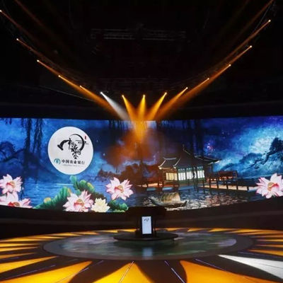P5.2 เช่าจอ LED คอนเสิร์ตแบบหลายโมดูลพร้อมโครงสร้างคาร์บอนไฟเบอร์