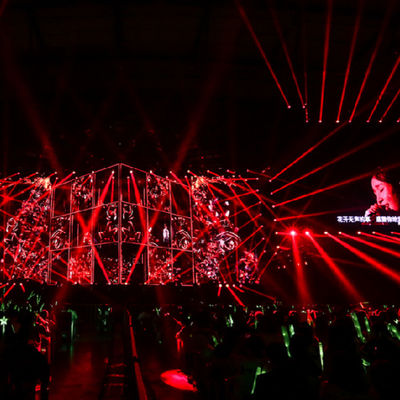 หน้าจอแสดงผล LED สีเต็มรูปแบบกลางแจ้ง P3.9 พร้อมระยะพิทช์พิกเซล 3.9 มม