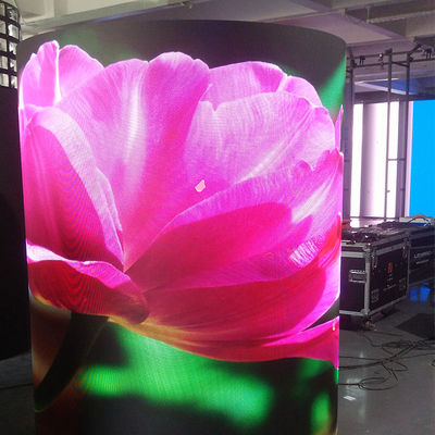 P1.8 จอแสดงผล LED โค้งโค้ง, โมดูล LED ยืดหยุ่นสำหรับในร่ม