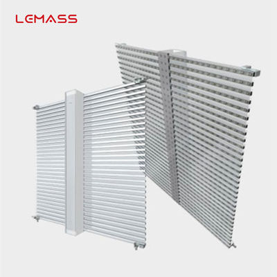 P31 Stage หน้าจอแสดงผล LED แบบโปร่งใส 1,000 × 1,000 มม. พร้อมกรอบอลูมิเนียม