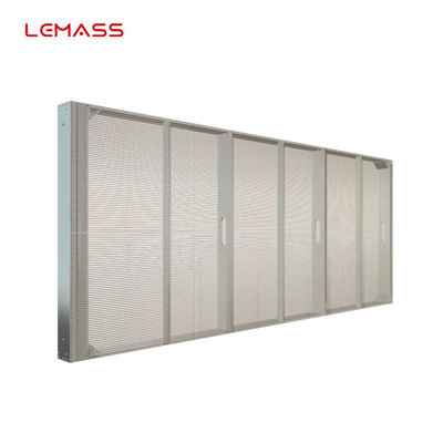 หน้าจอแสดงผล LED สร้างสรรค์โปร่งใสอัจฉริยะ P15.6 พร้อมใบรับรอง RoHS FCC