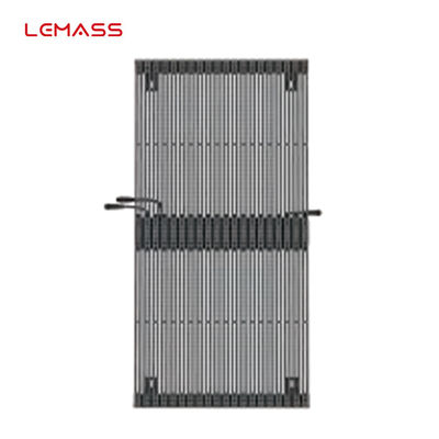 P20 ตู้โชว์ LED กลางแจ้ง SMD โปร่งใสสำหรับสภาพแวดล้อมการค้าปลีก OEM