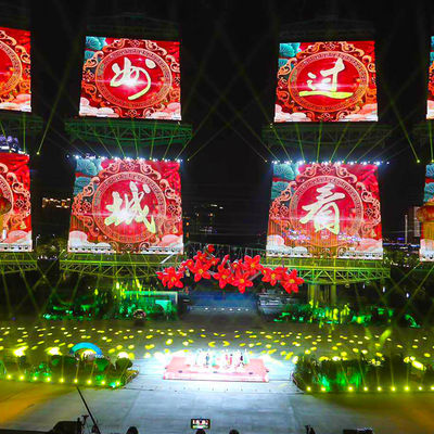 หน้าจอ LED โปร่งใส DIP 2R2G2B, หน้าจอแสดงผล LED กลางแจ้งกันน้ำ P50