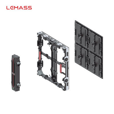 P3.9 ตู้เช่า LED ความละเอียด 128x128 สำหรับพื้นหลังเวทีกลางแจ้ง