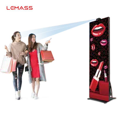 จอแสดงผล LED โปสเตอร์ LED แบบยืดหยุ่น HD Digital P1.9 กันน้ำ 2880hz อัตราการรีเฟรช