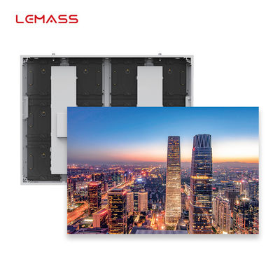 P5 90 องศาจอแสดงผล LED คงที่กลางแจ้งสีเต็ม LMS-NCV 6000cd / Sqm ความสว่างสูง