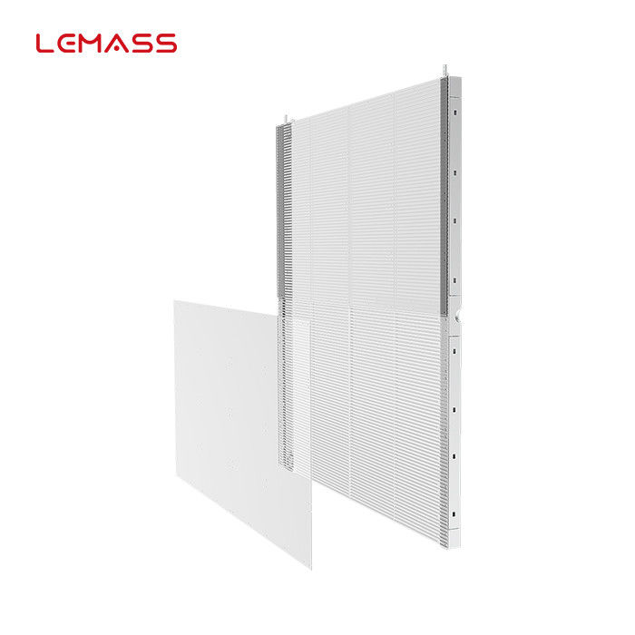 หน้าจอแสดงผล LED สร้างสรรค์ P7.8 ในร่ม, ผนังวิดีโอ LED โปร่งใสบางเฉียบ