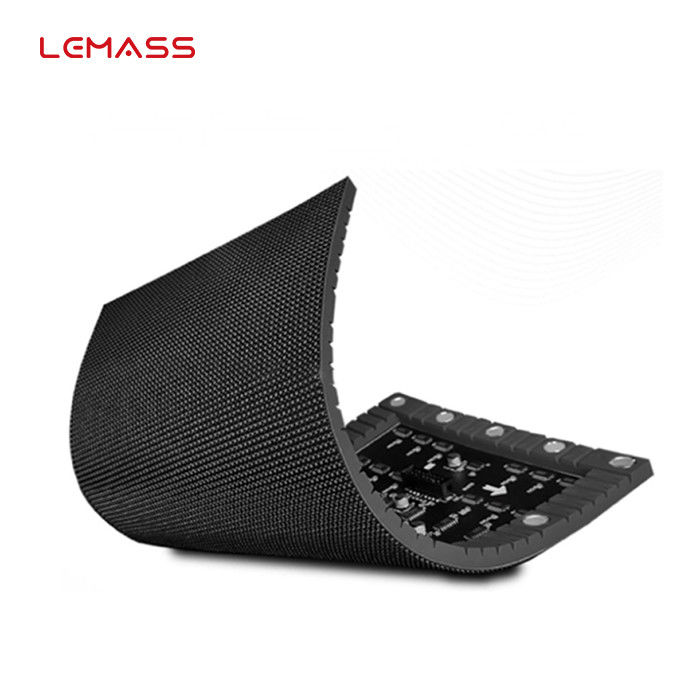P1.8 จอแสดงผล LED โค้งโค้ง, โมดูล LED ยืดหยุ่นสำหรับในร่ม
